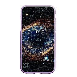 Чехол iPhone XS Max матовый Формула Вселенной