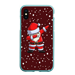 Чехол iPhone XS Max матовый Dab-Santa