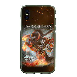 Чехол iPhone XS Max матовый Darksiders Z