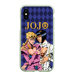 Чехол iPhone XS Max матовый JOJO