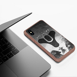 Чехол iPhone XS Max матовый DESTINY, цвет: 3D-коричневый — фото 2