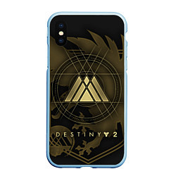 Чехол iPhone XS Max матовый DESTINY, WARLOCK