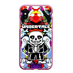 Чехол iPhone XS Max матовый UNDERTALE