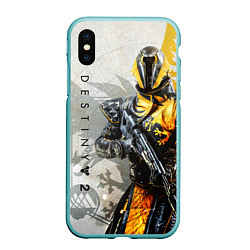 Чехол iPhone XS Max матовый DESTINY, WARLOCK