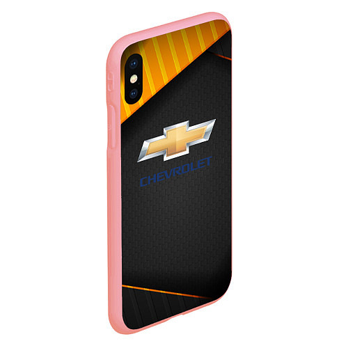 Чехол iPhone XS Max матовый CHEVROLET Шевроле / 3D-Баблгам – фото 2