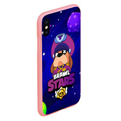 Чехол iPhone XS Max матовый Brawl Stars - Генерал Гавс, цвет: 3D-баблгам — фото 2