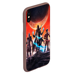 Чехол iPhone XS Max матовый THE ELDER SCROLLS, цвет: 3D-коричневый — фото 2