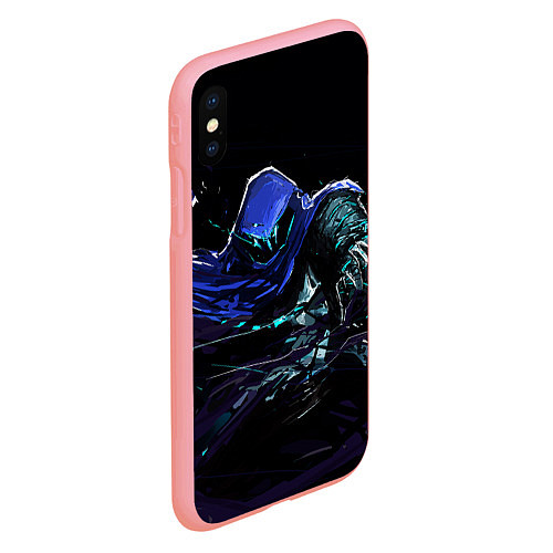 Чехол iPhone XS Max матовый Omen / 3D-Баблгам – фото 2