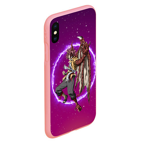 Чехол iPhone XS Max матовый Fairy tail Хвост Феи / 3D-Баблгам – фото 2