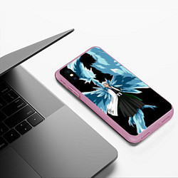 Чехол iPhone XS Max матовый Bleach Блич, цвет: 3D-розовый — фото 2