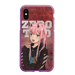 Чехол iPhone XS Max матовый Zero Two