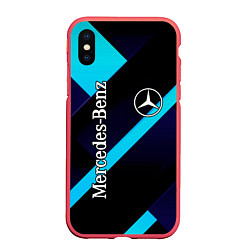 Чехол iPhone XS Max матовый Mercedes Benz