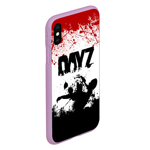 Чехол iPhone XS Max матовый ДЕЙЗИ ОБЛОЖКА DAYZ Z / 3D-Сиреневый – фото 2