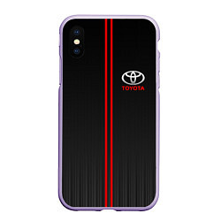 Чехол iPhone XS Max матовый TOYOTA PASSION FOR LIFE