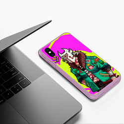 Чехол iPhone XS Max матовый Джагер Dota 2, цвет: 3D-сиреневый — фото 2