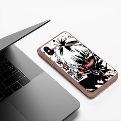 Чехол iPhone XS Max матовый ТОКИЙСКИЙ ГУЛЬ, цвет: 3D-коричневый — фото 2