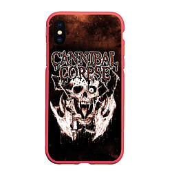 Чехол iPhone XS Max матовый Cannibal Corpse