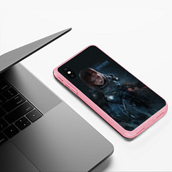 Чехол iPhone XS Max матовый Масс эффект, цвет: 3D-баблгам — фото 2