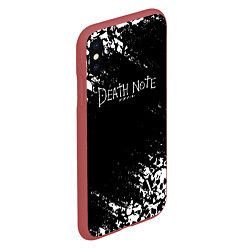 Чехол iPhone XS Max матовый DEATH NOTE ТЕТРАДЬ СМЕРТИ, цвет: 3D-красный — фото 2