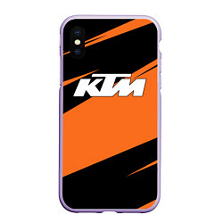 Чехол iPhone XS Max матовый KTM КТМ