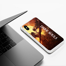 Чехол iPhone XS Max матовый Нито повелитель могил, цвет: 3D-белый — фото 2