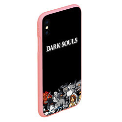 Чехол iPhone XS Max матовый 8bit Dark Souls, цвет: 3D-баблгам — фото 2