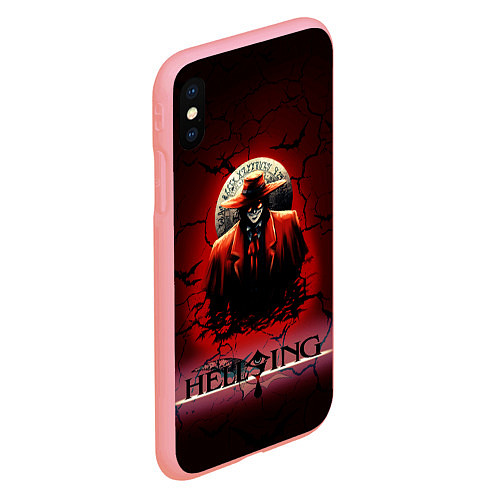 Чехол iPhone XS Max матовый HELLSING $$$ / 3D-Баблгам – фото 2