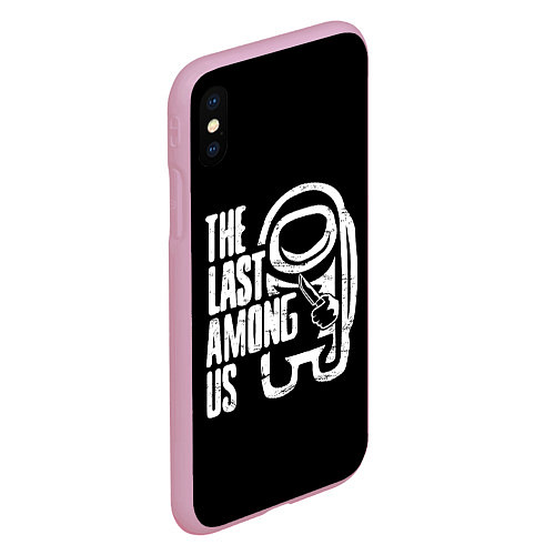Чехол iPhone XS Max матовый Among Us TLOU / 3D-Розовый – фото 2