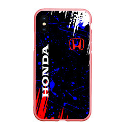 Чехол iPhone XS Max матовый HONDA