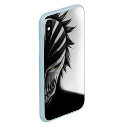 Чехол iPhone XS Max матовый ИЧИГО ПУСТОЙ BLEACH, цвет: 3D-голубой — фото 2