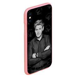 Чехол iPhone XS Max матовый ГОРДОН РАМЗИ Gordon Ramsay, цвет: 3D-баблгам — фото 2