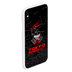 Чехол iPhone XS Max матовый Tokyo - ghoul, цвет: 3D-белый — фото 2