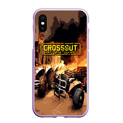 Чехол iPhone XS Max матовый Crossout Online