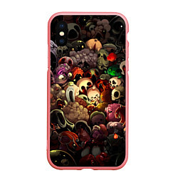 Чехол iPhone XS Max матовый Кошмар Исаака, цвет: 3D-баблгам