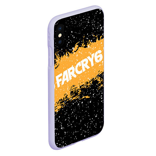 Чехол iPhone XS Max матовый Far Cry 6 / 3D-Светло-сиреневый – фото 2