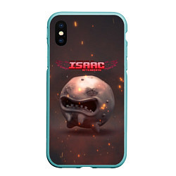 Чехол iPhone XS Max матовый The Binding of Isaac Жертвоприношение Исаака Z, цвет: 3D-мятный