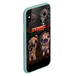 Чехол iPhone XS Max матовый The Binding of Isaac Жертвоприношение Исаака Z, цвет: 3D-мятный — фото 2