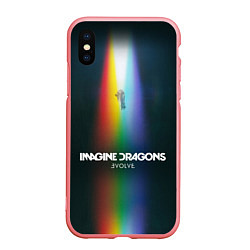 Чехол iPhone XS Max матовый Imagine Dragons: Evolve