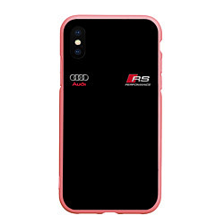 Чехол iPhone XS Max матовый AUDI АУДИ QUATTRO с Z