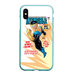 Чехол iPhone XS Max матовый НЕУЯЗВИМЫЙ INVINCIBLE