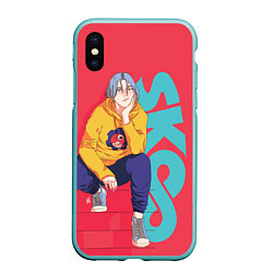 Чехол iPhone XS Max матовый SK8 the Infinity Langa