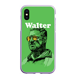 Чехол iPhone XS Max матовый Walter The Big Lebowski