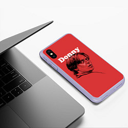 Чехол iPhone XS Max матовый Donny The Big Lebowski, цвет: 3D-светло-сиреневый — фото 2