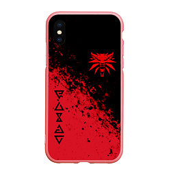 Чехол iPhone XS Max матовый THE WITCHER 3