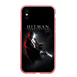 Чехол iPhone XS Max матовый Hitman Absolution, цвет: 3D-баблгам