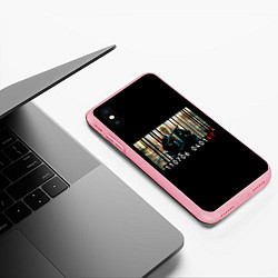 Чехол iPhone XS Max матовый Hello agent, цвет: 3D-баблгам — фото 2