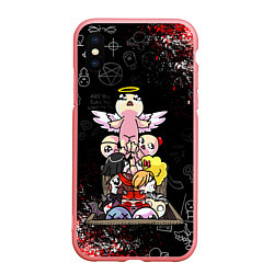 Чехол iPhone XS Max матовый The Binding of Isaac ИСААК