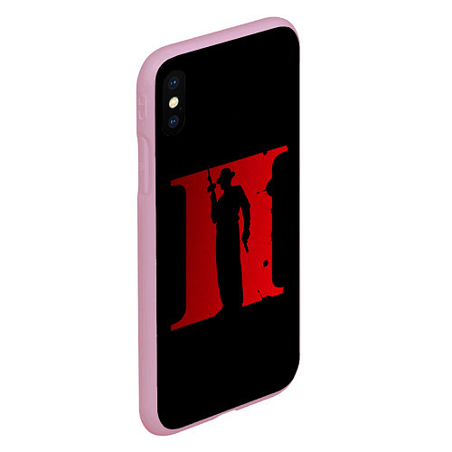 Чехол iPhone XS Max матовый Mafia 2 / 3D-Розовый – фото 2