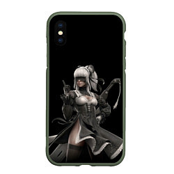 Чехол iPhone XS Max матовый Nier: Automata