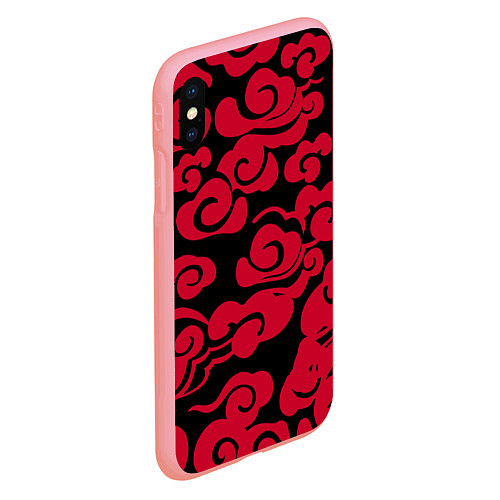 Чехол iPhone XS Max матовый Красное облако / 3D-Баблгам – фото 2